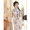 复古改良新中式长款短袖，年轻女士日常旗袍GX-21901 商品缩略图3