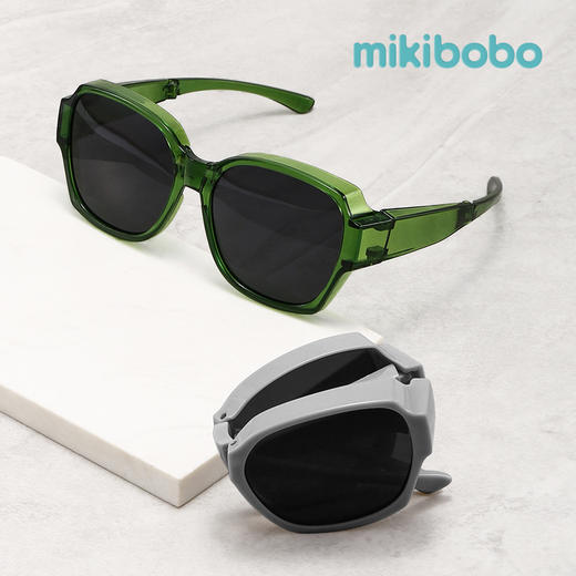 mikibobo新款折叠套镜墨镜 可套近视眼镜太阳镜 多框型适用男女款 商品图7
