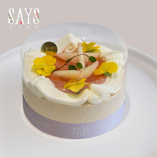 伯爵蜜桃慕斯蛋糕 商品图0