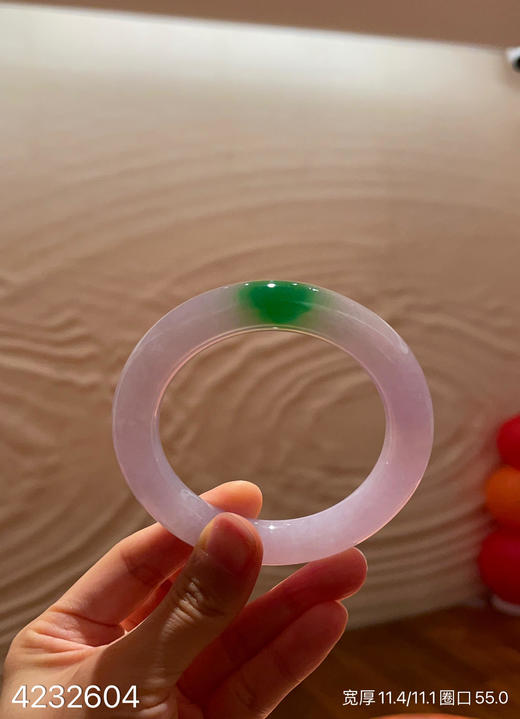 春带彩手镯【4232604】圈口55.0~具体价格微信咨询 商品图1