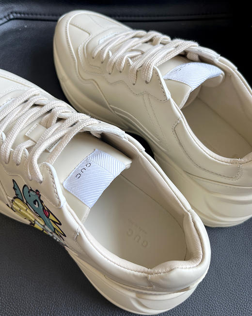 现货 THS 4.27-限时 G家 情侣款 龙年限定 卡通版泡泡龙厚底运动鞋 2色 QZ084 商品图7