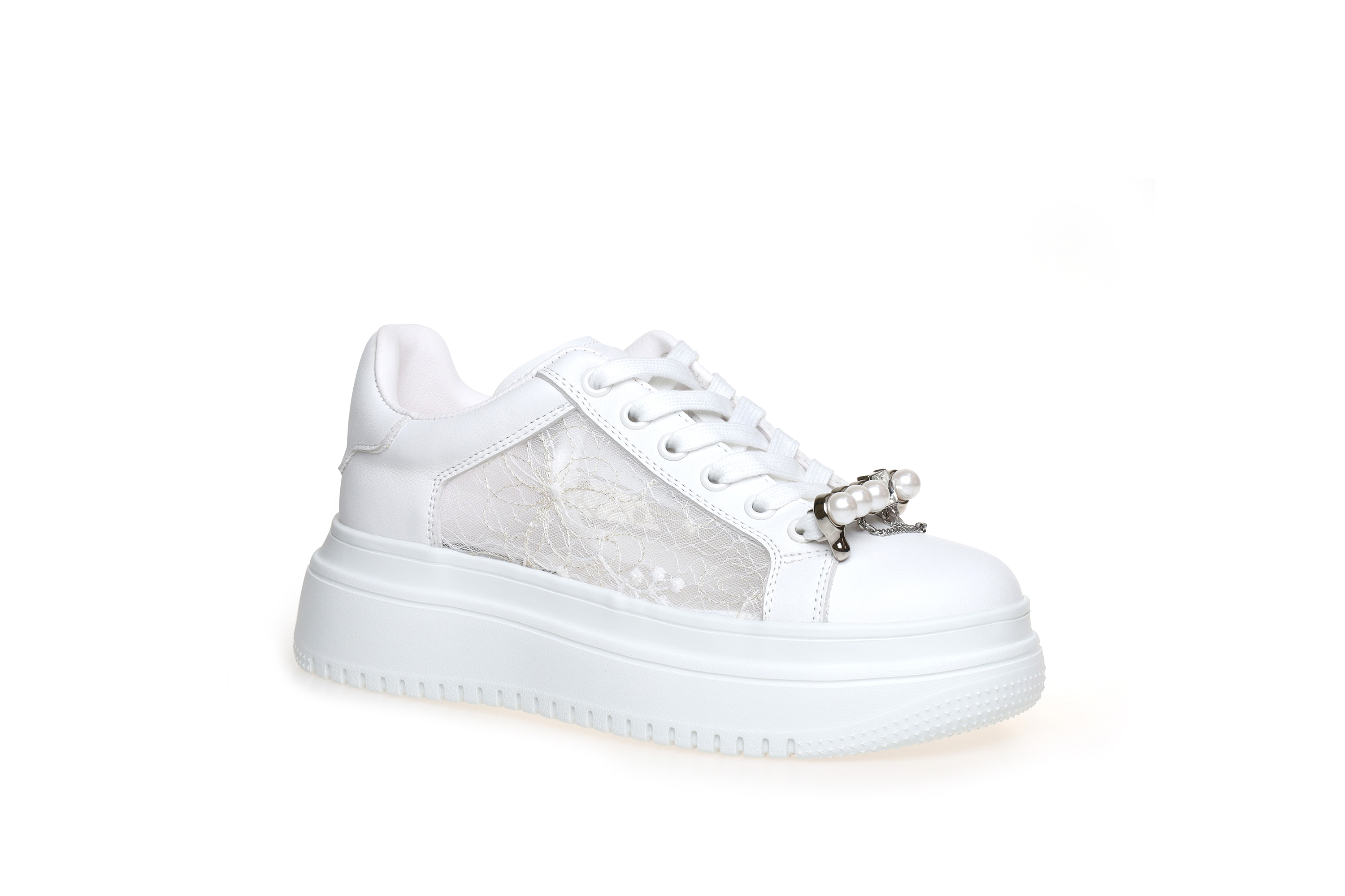 豪麟名鞋奥莱迪嘉女鞋时尚休闲鞋牛皮革DJJGA41WX017白色  原价1960元