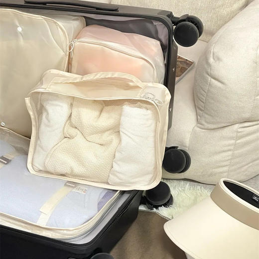 出游好物【旅行收纳7件套】 防水多功能大容量收纳套件❗️!打开行李箱再也不会乱七八糟啦 商品图0