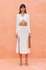 Cult Gaia - Dallas Midi Skirt - Off White - 裙子 - 米白色 商品缩略图0