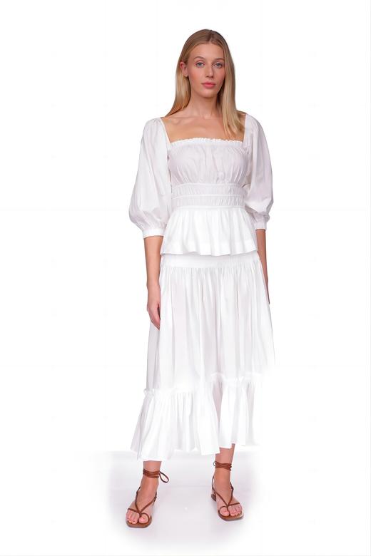 Cara Cara  - Tisbury Skirt-White - White - 裙子 - 白色 商品图1