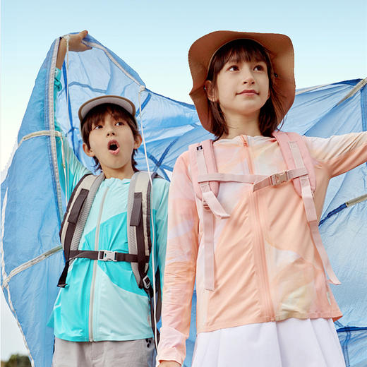 acca儿童UPF100+夏季男女儿童速干贴合防晒衣外套 商品图1