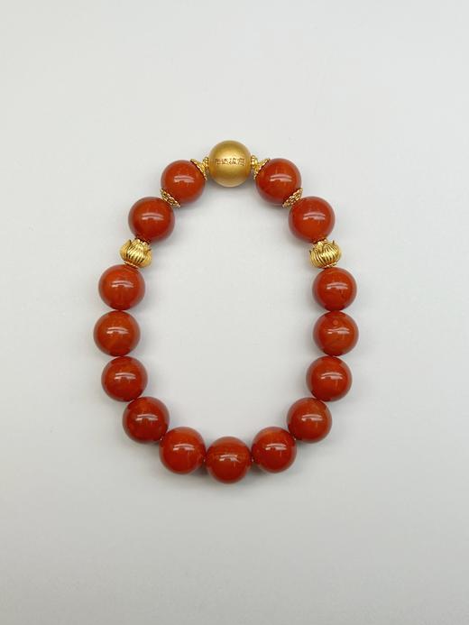 九口南红多彩手串 商品图0