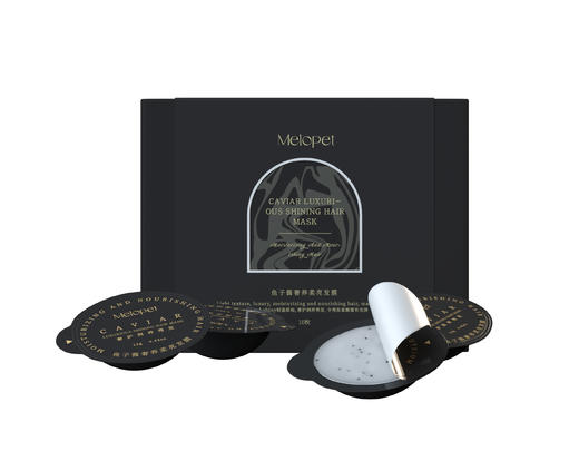 pepe猫-麦娜姿melopet发膜固发修护滋养润发10粒/盒 商品图0