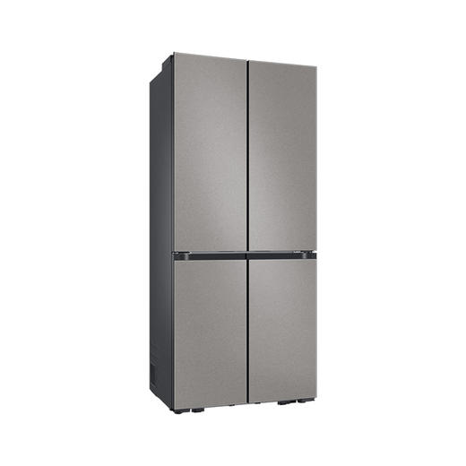 三星（SAMSUNG）501升三星AI神 超薄零嵌平嵌嵌入式十字四开门一级能效变频三系统大容量冰箱RF50DG5131QQSC石岩灰 商品图1