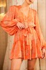 Hannah Artwear - Yana Dress - Paloma - 连身裙 - 橙色 商品缩略图0