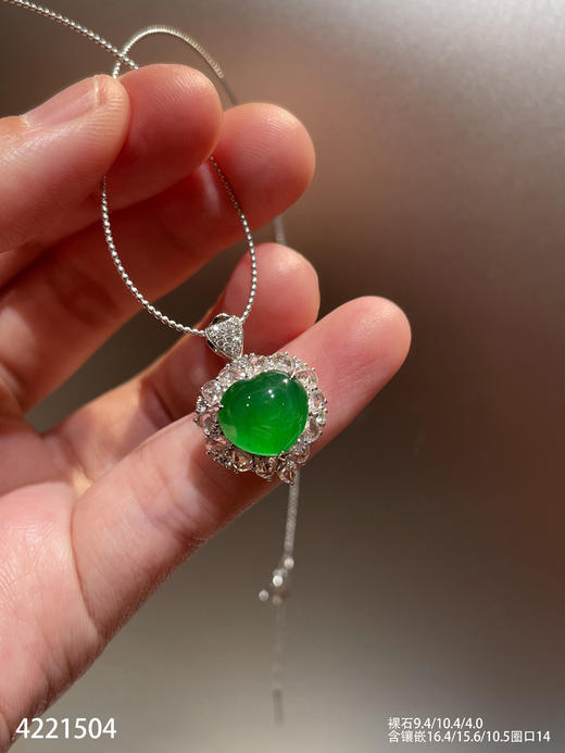 4221504，心形戒指吊坠两用款。具体价格微信咨询 商品图5