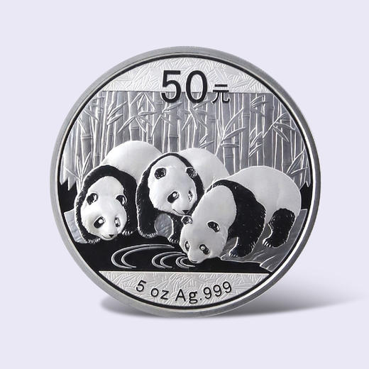 【熊猫币】2013年熊猫5盎司纪念银币·封装评级版 商品图3