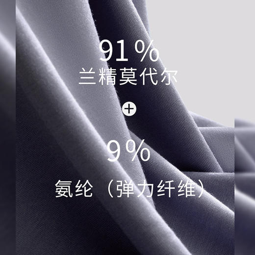 新款男士蚕丝莫代尔平角内裤   无痕  抗菌   高端   给你贴心的呵护（三条礼盒装） 商品图10