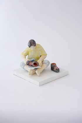 石原稔久28雕塑｜刷鞋