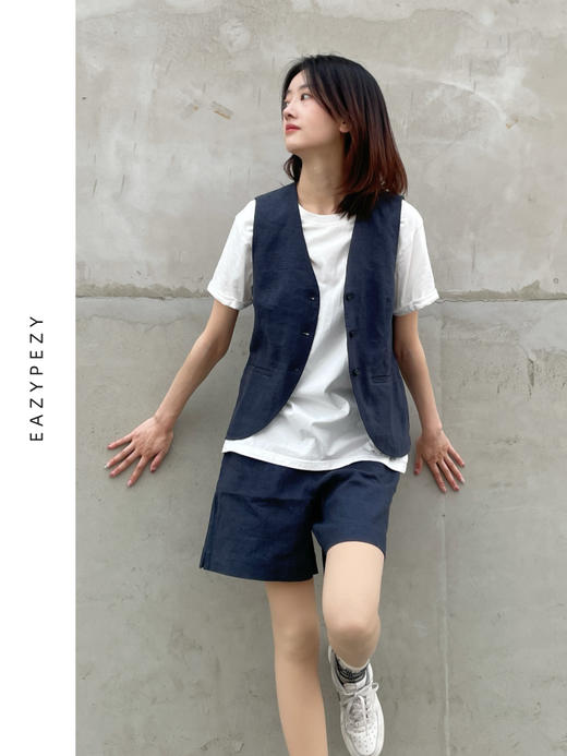 2024SS 安妮霍尔马甲短裤套装 商品图4