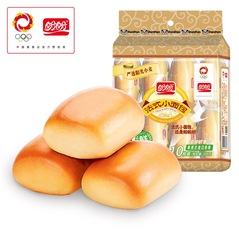 【69元任选10件】小面包（奶香味）200g