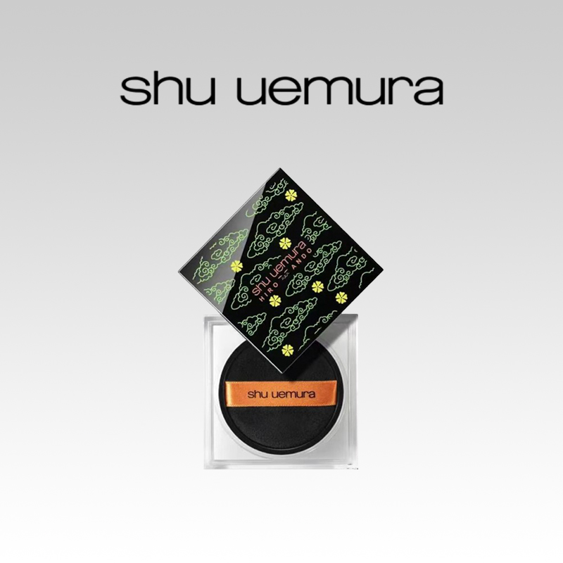 Shu Uemura 植村秀 新品HIROANDO鬼冢虎联名 羽纱定妆新蜜粉 15g