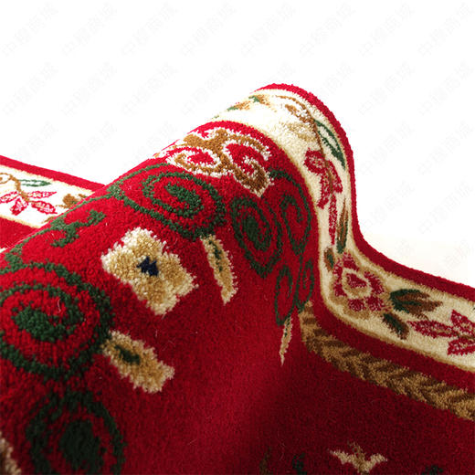 比利时机织礼拜毯 66*125cm，红绿蓝三色，12mm厚毯 商品图2