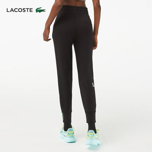 Lacoste法国鳄鱼女装束脚抽绳健身裤休闲百搭运动长裤XF0142-98 商品图9