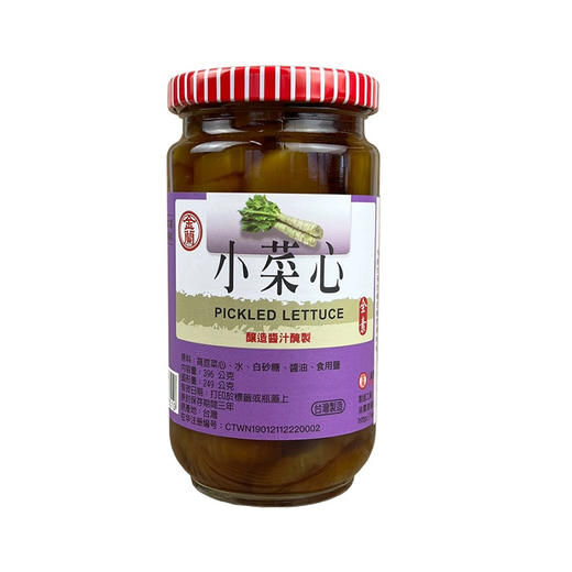 金兰小菜心/脆瓜396g 商品图1