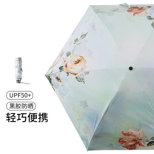 紫宝  芬芳馥郁-倒影仙景黑胶太阳伞 商品图1