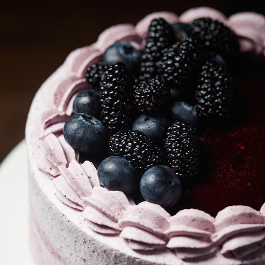 遇·四季-净湖乌葚 桑葚蓝莓奶油蛋糕 商品图3