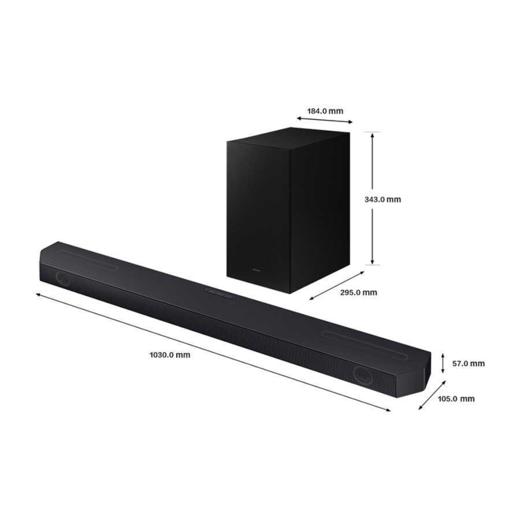 三星（SAMSUNG）HW-Q600C/XZ 全景音效 无线蓝牙回音壁 Soundbar 条形音箱 家庭影院 商品图2