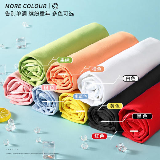 【软萌亲子款！体味童真】特别的亲子装一家三口四口夏装母女装洋气高端母子款夏季短 袖T恤 商品图2