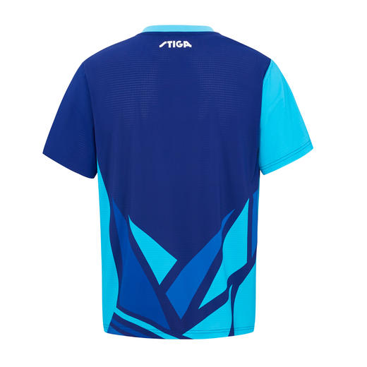 斯帝卡Stiga CA-131D 动感几何 运动T恤吸湿排汗速干透气乒乓球比赛服 双色可选 商品图3