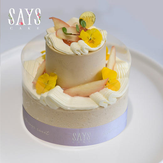 【预定】伯爵蜜桃Earl Grey Peach Mousse cake 商品图1