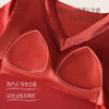 TZW-睡衣女春秋季带胸垫栗红色薄款冰丝夏感新款网红风家居服 商品缩略图2