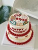 祝福满满生日快乐 | 双层手绘蛋糕 商品缩略图0