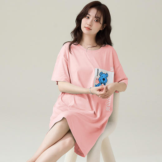 慢醒莫代尔睡裙 商品图2