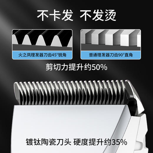 火之凤专业静音理发器 T2 商品图1