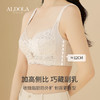 雅黛俪大胸显小内衣女蕾丝轻薄有型收副乳无钢圈高弹舒适大码文胸 商品缩略图3