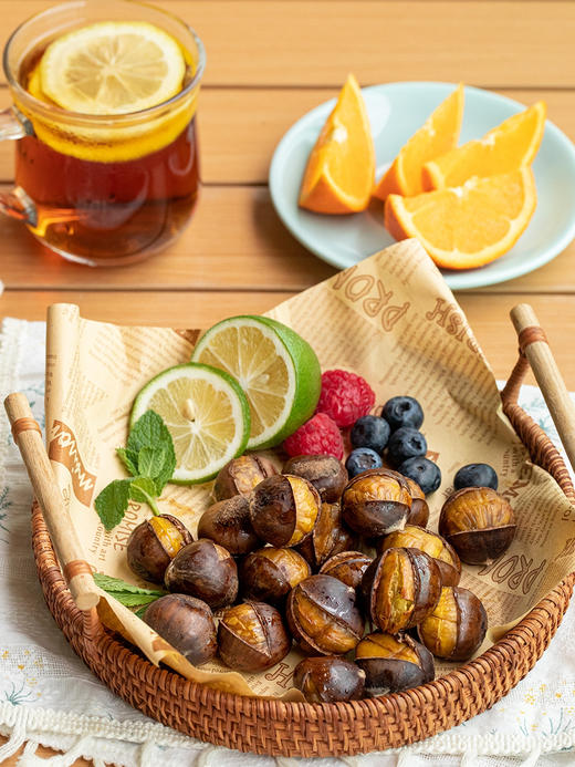 （下单5袋多送1袋，4.29日结束🔚）锁鲜冰烤栗子🌰｜开袋即食，软糯香甜 商品图2