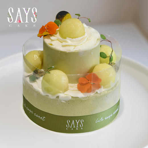 【预定】龙井蜜瓜 Lungching Honeydew Melon Mousse cake 商品图1