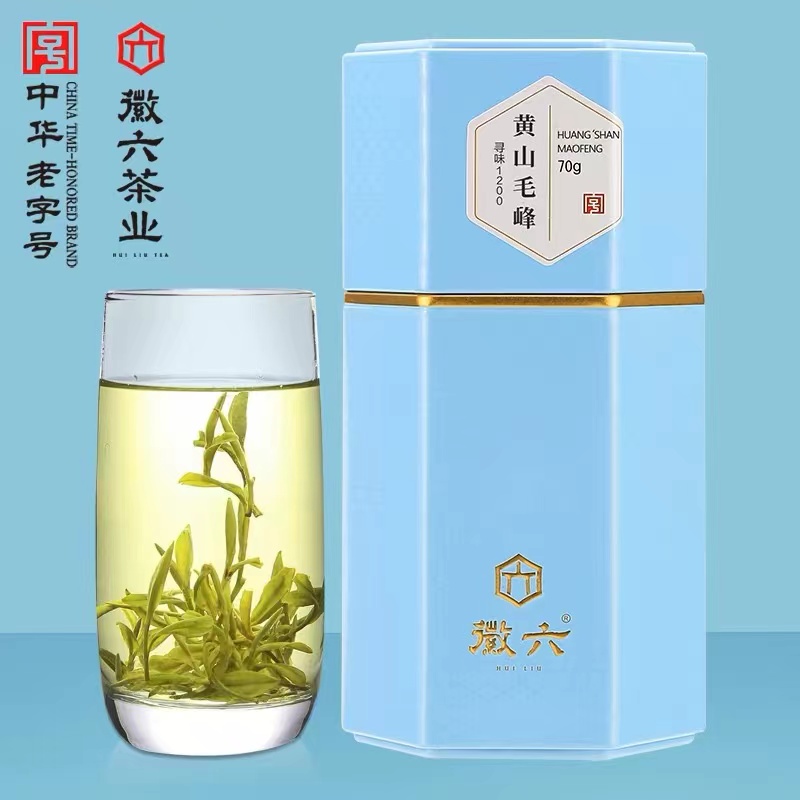 2024新茶上市黄山毛峰明前特级一等春茶绿茶茶叶寻味1200系列70g