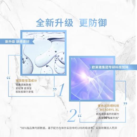 严选 | 欧莱雅小金管防晒隔离霜15ML*3 SPF50+ 外御内护 隔离防晒 商品图5