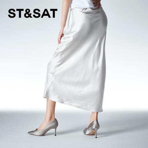 星期六冰糖钻扣优雅细高跟SSC1111550 商品图4