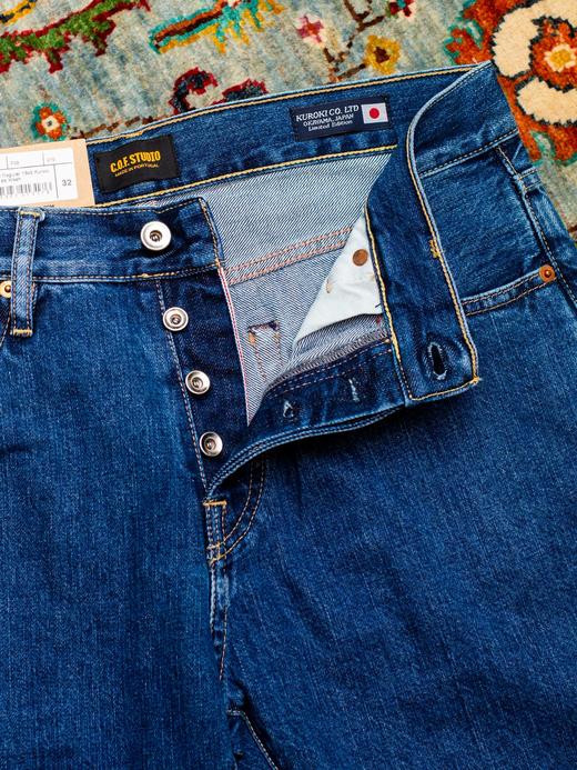 COF M2 日本蓝染牛仔裤 商品图4