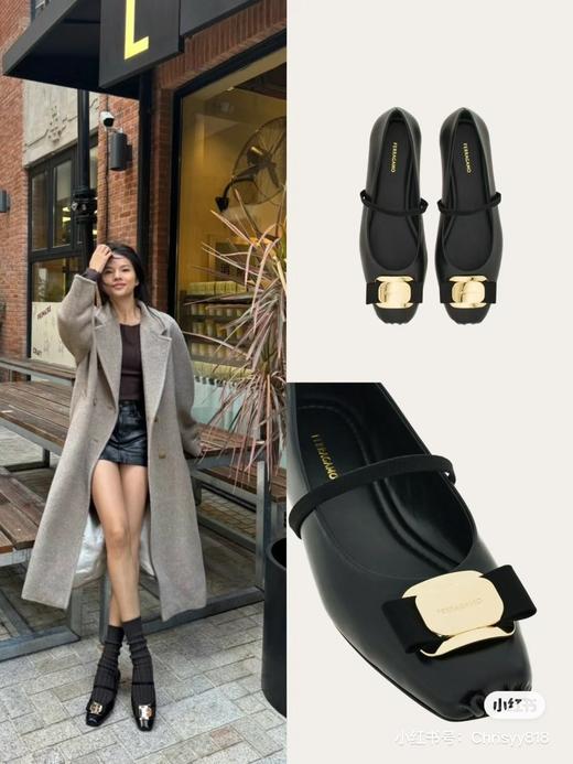 点此购买 Ferragamo春夏季女士芭蕾舞鞋 98 286553 商品图8