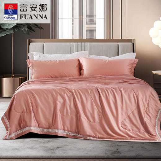 【6F】富安娜莱赛尔水洗桑蚕丝夏被\梦与旋律  吊牌价3380~4980，【会员节专享价】活动价1199~1299 商品图1