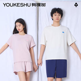 有棵树2024年新款空气层抗皱情侣睡衣家居服-S0020