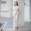 IWY/米白色西装套装女新款长袖职业装气质酒店商务接待工作服正装CP1966 商品缩略图0