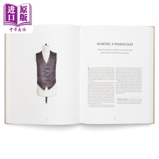 【中商原版】The Savile Row Suit: The Art of Bespoke Tailoring 进口艺术 萨维尔街的西装：量身定制的艺术 商品图3