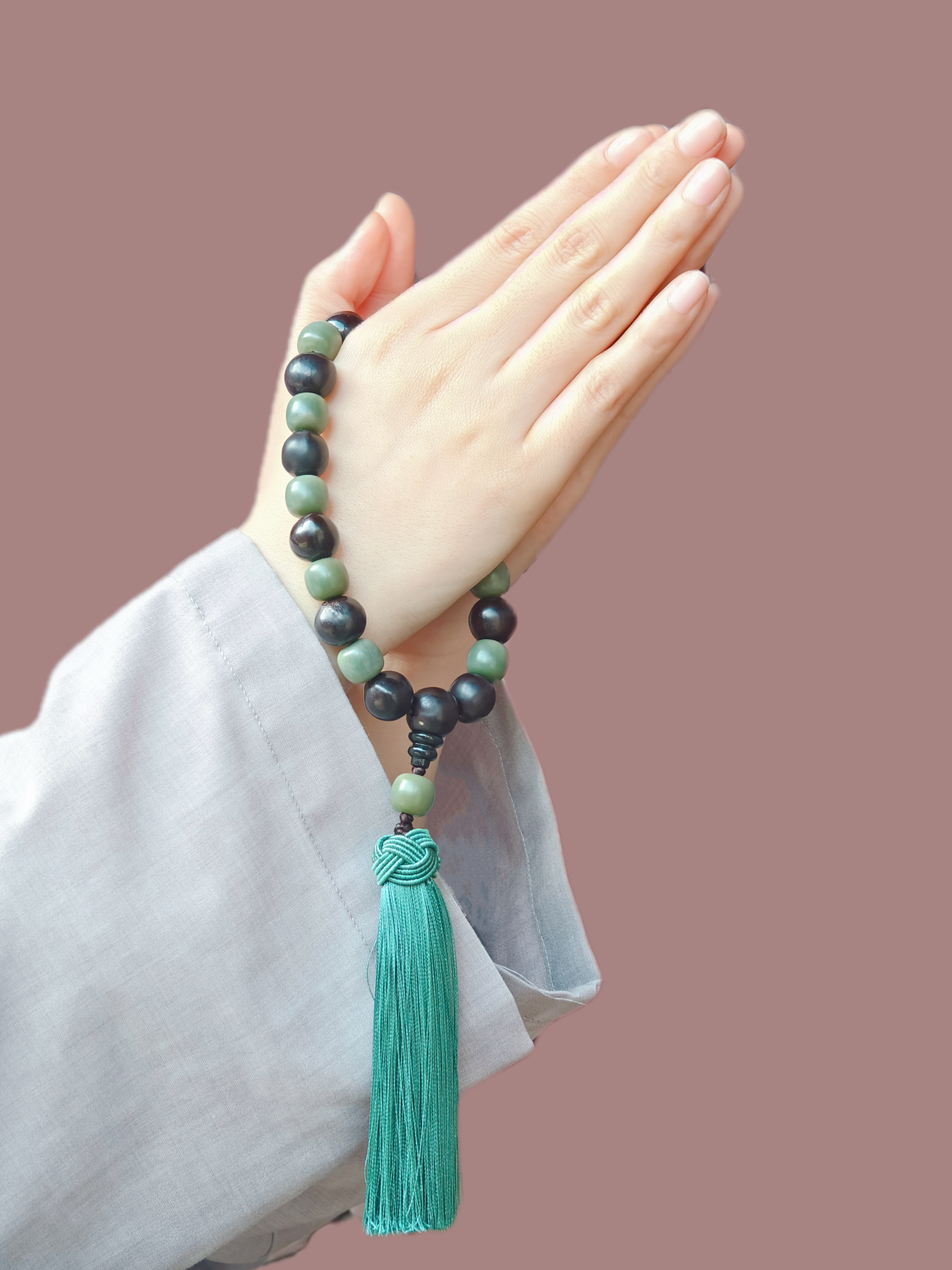 净牌无患菩提手持念珠