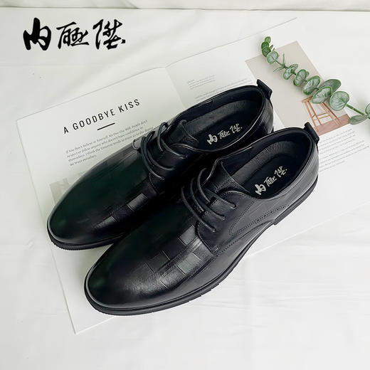 内联升男鞋男式牛皮休闲鞋4807C 商品图4