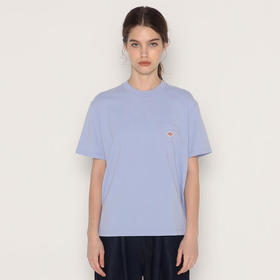 DANTON TCB_POCKET T-SHIRT 女装休闲圆领短袖口袋T恤