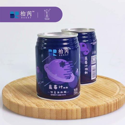 柏苪蓝莓汁饮料（罐装） 商品图2